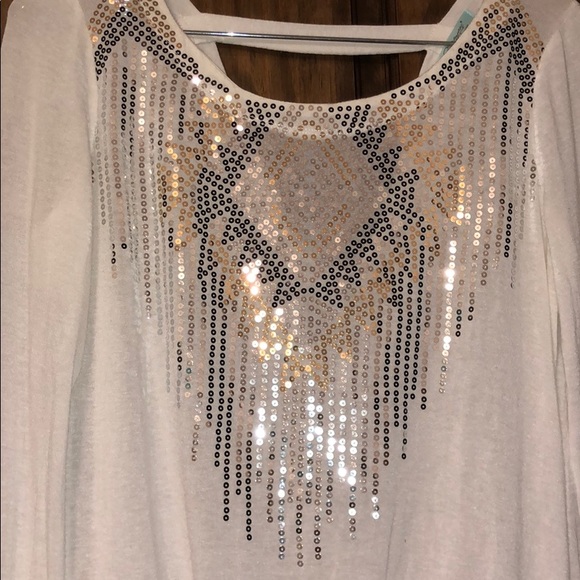Six Degrees of Separation Sequin Top - Picture 2 of 5